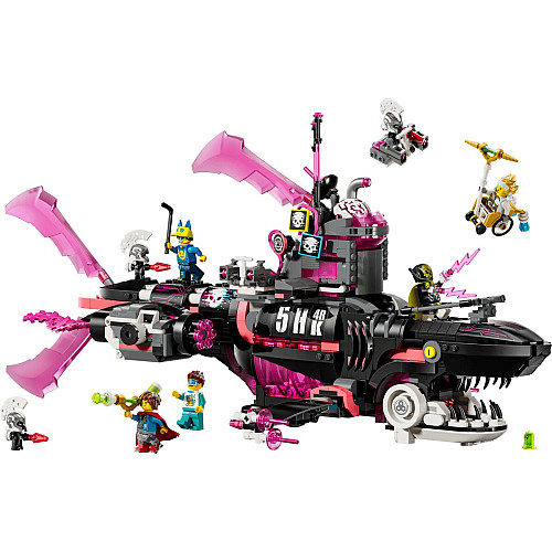 Конструктор LEGO Dreamzzz Страхітливий підводний човен «Акула»