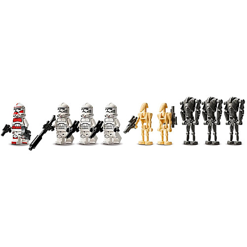 Конструктор LEGO Star Wars Клоны-пехотинцы и Боевой дроид. Боевой набор
