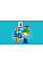 Конструктор LEGO DUPLO Town Синій поліцейський мотоцикл