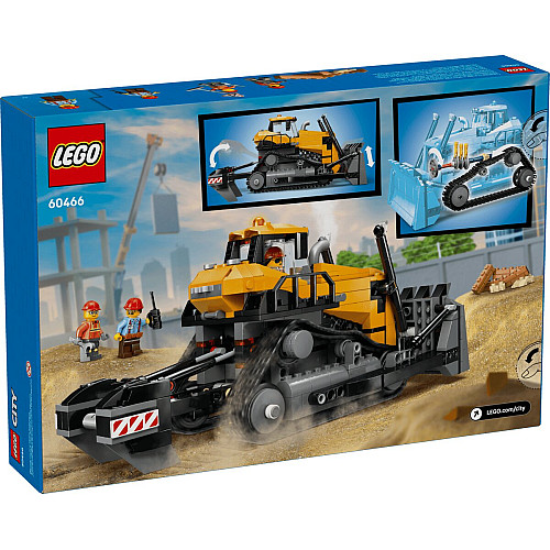 Конструктор LEGO City Жовтий бульдозер