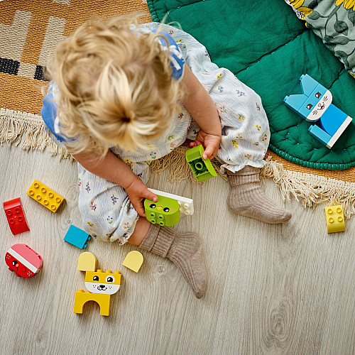Конструктор LEGO DUPLO My First Очаровательные творческие домашние питомцы 3 в 1