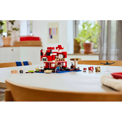 Конструктор LEGO Minecraft Грибной дом