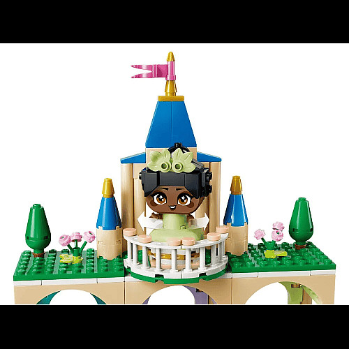 Конструктор LEGO Disney Princess Мініпринцеси Бель і Тіана з замком