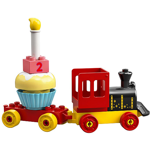 Конструктор LEGO DUPLO Святковий потяг Міккі та Мінні