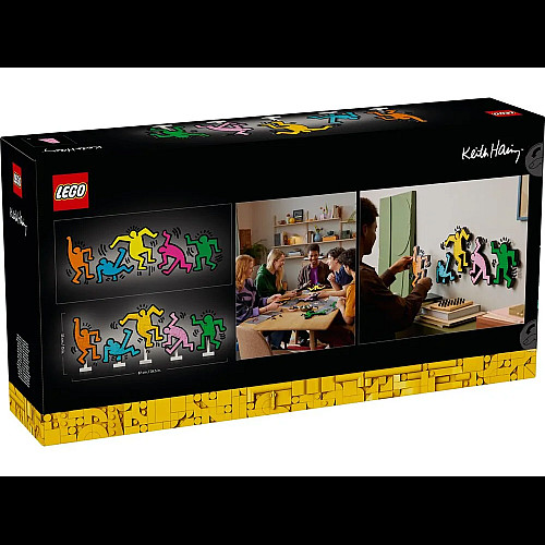 Конструктор LEGO ART Кіт Гарінґ — Танцюючі чоловічки