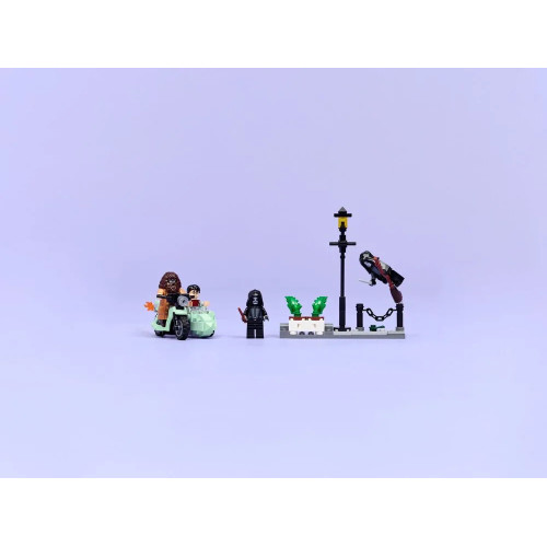 Конструктор LEGO Harry Potter Геґрід і Гаррі: Втеча з Тисової вулиці