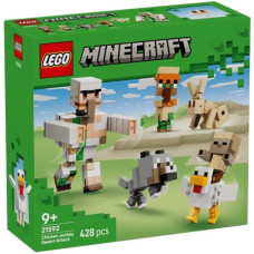 Конструктор LEGO Minecraft Курячий Жокей: атака в пустелі