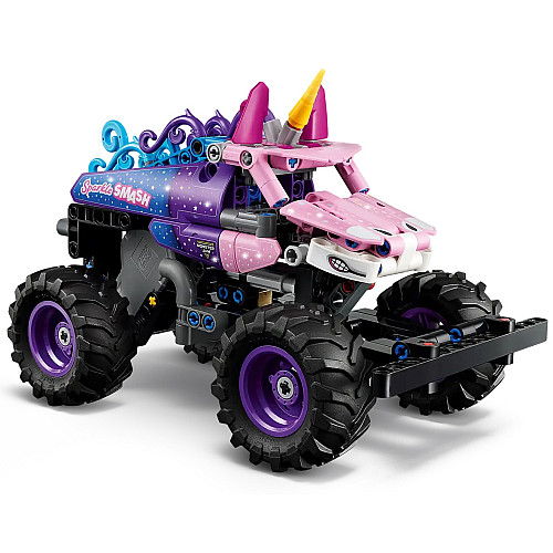 Конструктор LEGO Technic Monster Jam™ Sparkle Smash™ із функцією «Pull-Back»