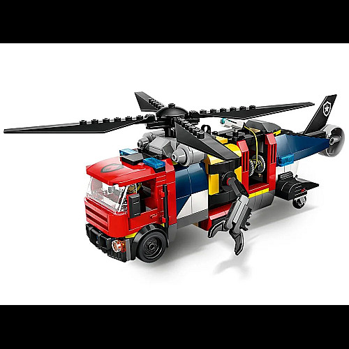 Конструктор LEGO City Ремікс вертольотів, пожежних машин і підводних човнів