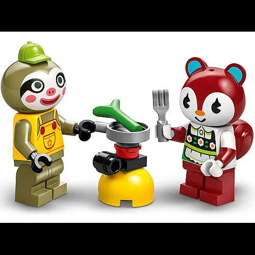 Конструктор LEGO Animal Crossing Садова крамниця і караван, що належать Leif