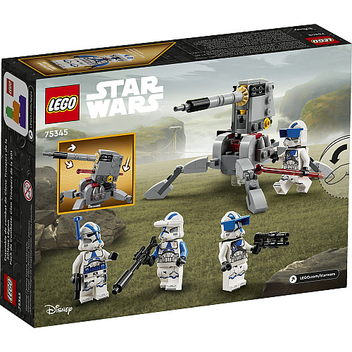Конструктор LEGO Star Wars™ Бойовий загін бійців-клонів 501-го легіону