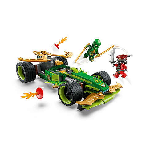 Конструктор LEGO Ninjago Автомобіль для перегонів Лойда з інерційним двигуном