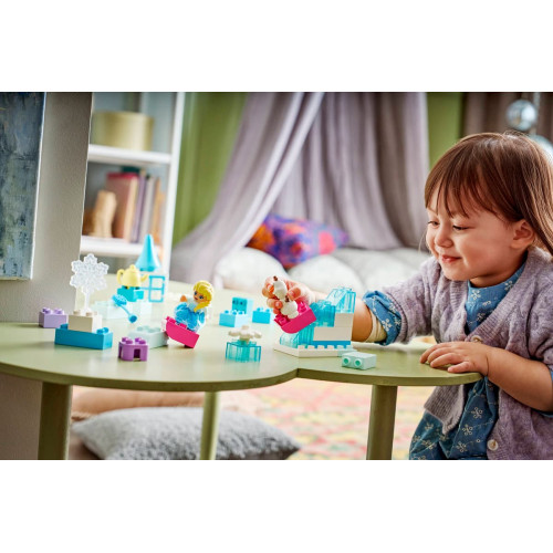 Конструктор LEGO DUPLO Disney Коробка для творчого конструювання «Крижане серце» з Ельзою й Олафом