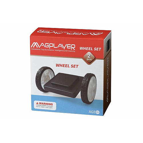 Конструктор Magplayer Платформа на колесах 2ел