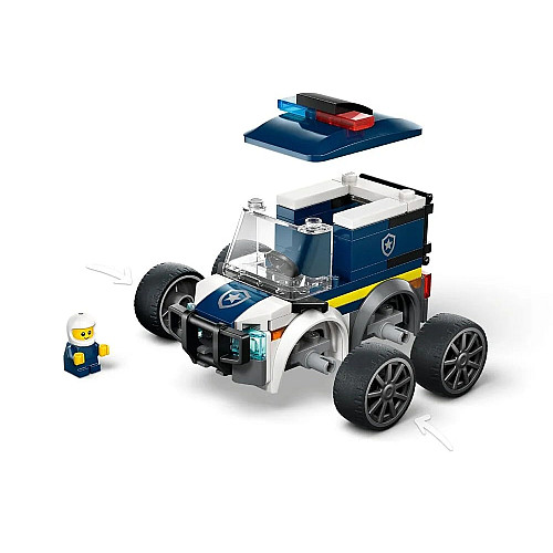 Конструктор LEGO City Автівки — Поліцейська вантажівка