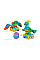 Конструктор LEGO DUPLO Town Динозаври на колесах 3в1