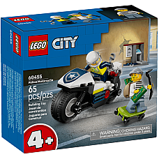 Конструктор LEGO City  Переслідування на поліцейському мотоциклі