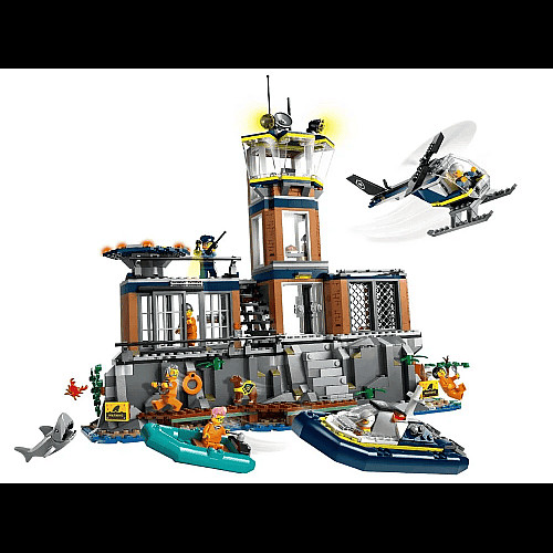 Конструктор LEGO City Поліцейський острів-в'язниця