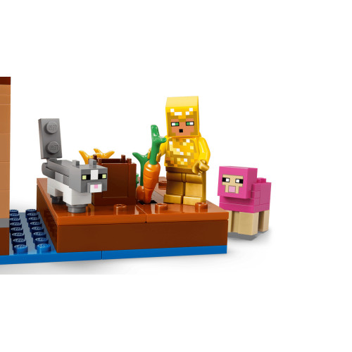 Конструктор LEGO Minecraft Напад викликача на село