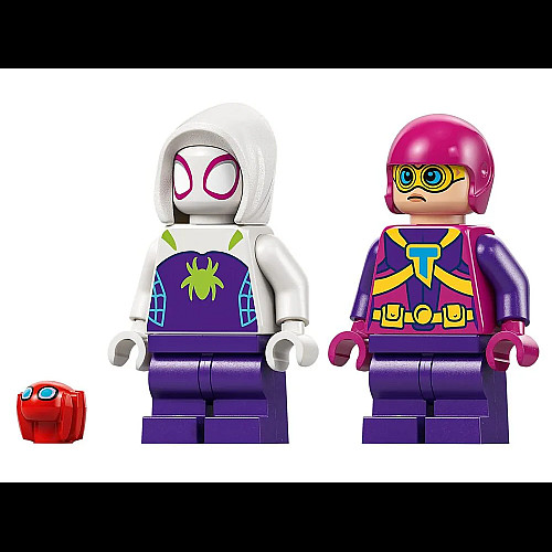 Конструктор LEGO Spidey Битва Павука та раптора Гоббі у штаб-будинку на дереві