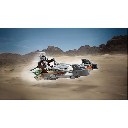 Конструктор LEGO Star Wars Скоростной мотоцикл Мандалорца и Грогу