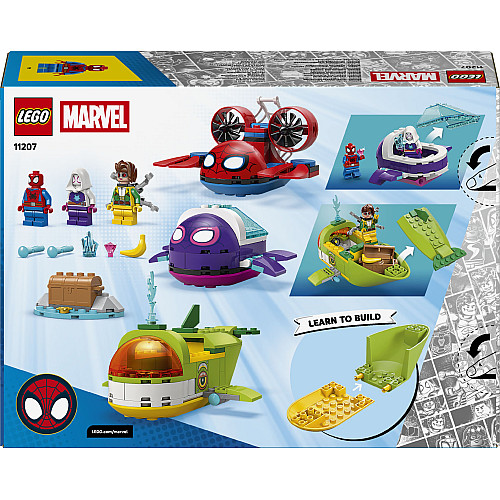 Конструктор LEGO Spidey Паук: Подводные транспортные средства