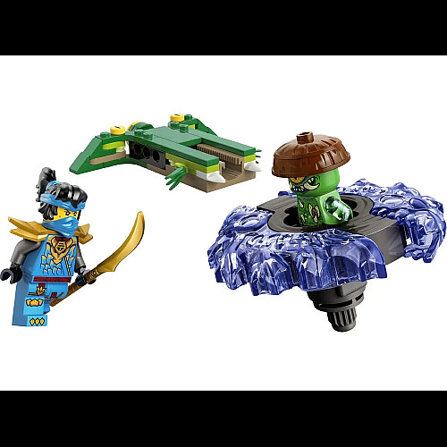 Конструктор LEGO Ninjago Ния против спинера монстра-мутанта