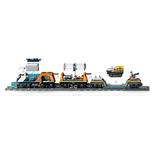 Конструктор LEGO City Арктичний дослідницький експрес