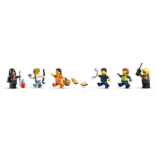Конструктор LEGO City Пограбування поліцейського поїзда