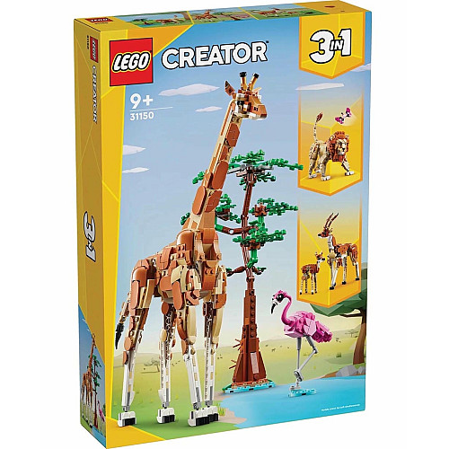 Конструктор LEGO Creator Дикі тварини сафарі