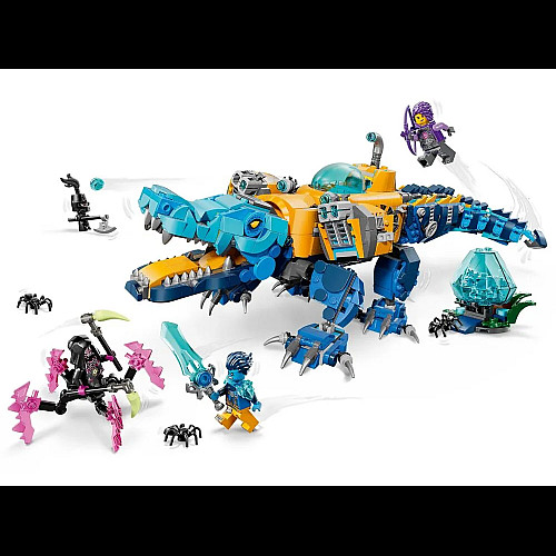 Конструктор LEGO DREAMZzz Підводний човен-крокодил