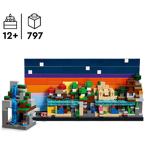 Конструктор LEGO Minecraft  Мінібіоми