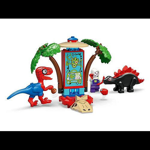 Конструктор LEGO Spidey Битва Павука та раптора Гоббі у штаб-будинку на дереві