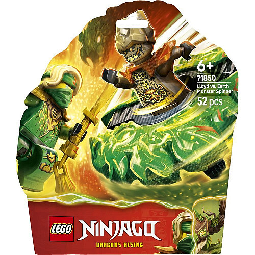 Конструктор LEGO Ninjago Ллойд против спинера земельного монстра