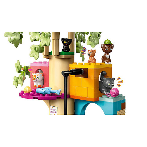 Конструктор LEGO Friends День народження кота і будинок на дереві