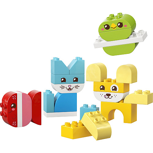 Конструктор LEGO DUPLO My First Очаровательные творческие домашние питомцы 3 в 1