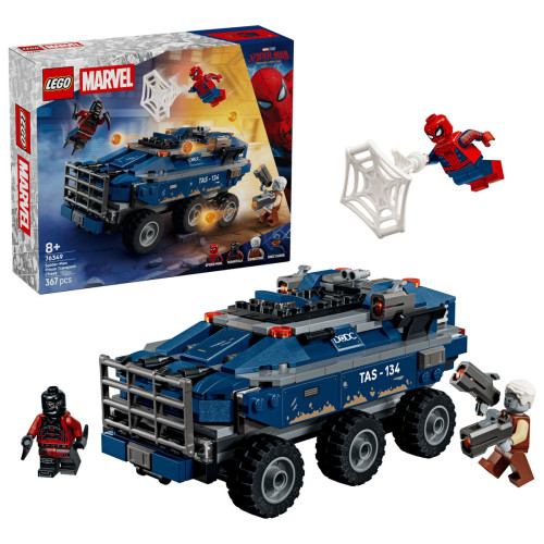 Конструктор LEGO Super Heroes Переслідування Людиною-Павуком машини для перевезення злочинців