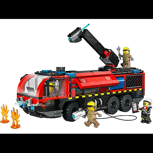 Конструктор LEGO City Пожарный грузовик в аэропорту