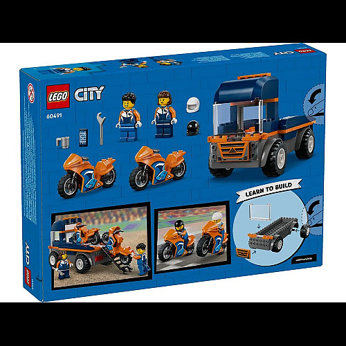 Конструктор LEGO City Транспортер мотоциклов