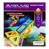 Конструктор Magplayer магнитный набор 14эл.