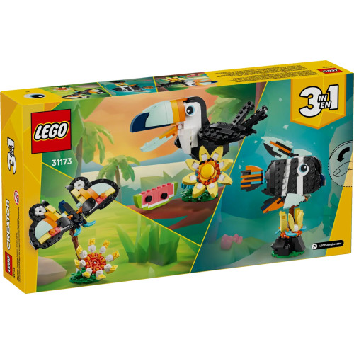 Конструктор LEGO Creator Дикі тварини: тропічний тукан