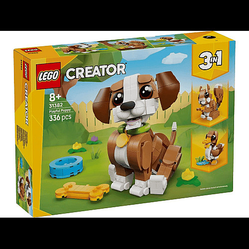 Конструктор LEGO Creator Волшебные животные: игривый щенок