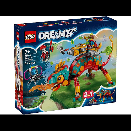 Конструктор LEGO Dreamzzz Вогняний хамелеон Матео