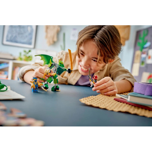 Конструктор LEGO Ninjago Бойовий набір робота Дракона Ллойда