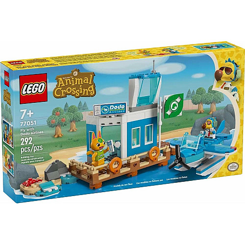 Конструктор LEGO Animal Crossing Літайте з Dodo Airlines