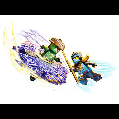 Конструктор LEGO Ninjago Ния против спинера монстра-мутанта