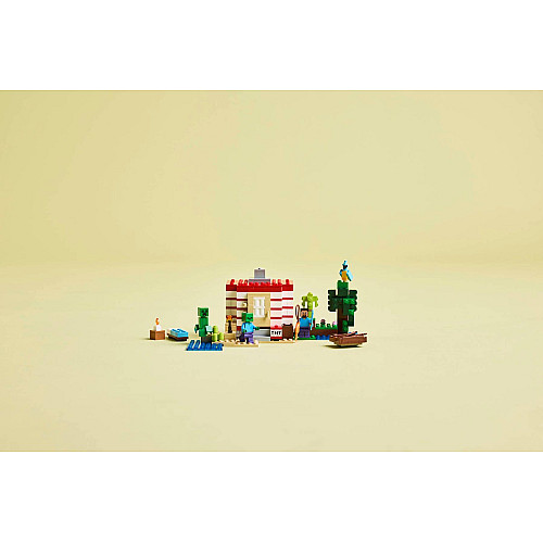 Конструктор LEGO Minecraft Будинок з вибухівки в джунглях
