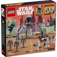 Конструктор LEGO Star Wars Клоны-пехотинцы и Боевой дроид. Боевой набор