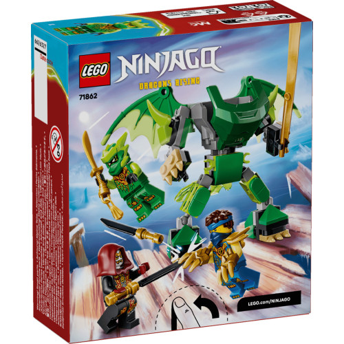Конструктор LEGO Ninjago Бойовий набір робота Дракона Ллойда