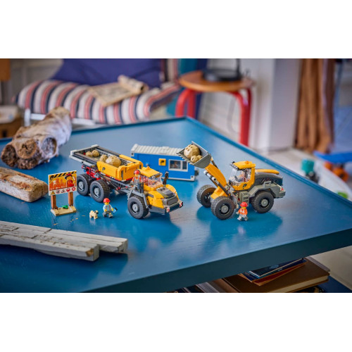 Конструктор LEGO City Самоскид і фронтальний ковшовий навантажувач